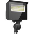 RAB X22-20 X22 5-Way Selectable LED Flood Light – 10W/13W/17W/20W Selectable – 3000K/4000K/5000K Selectable – 1310-3120 Lumens – 120-277V – 7H x 6V Distribution – Knuckle and Yoke Mount Included – Bronze Finish