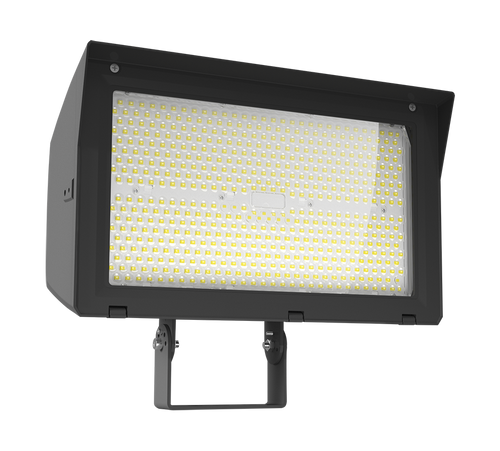 RAB X22-320 X22 5-Way Selectable LED Flood Light – 200W/240W/280W/320W Selectable – 3000K/4000K/5000K Selectable – 29268-45989 Lumens – 120-277V – 7H x 6V Distribution – Slipfitter and Trunnion Mount – Bronze Finish