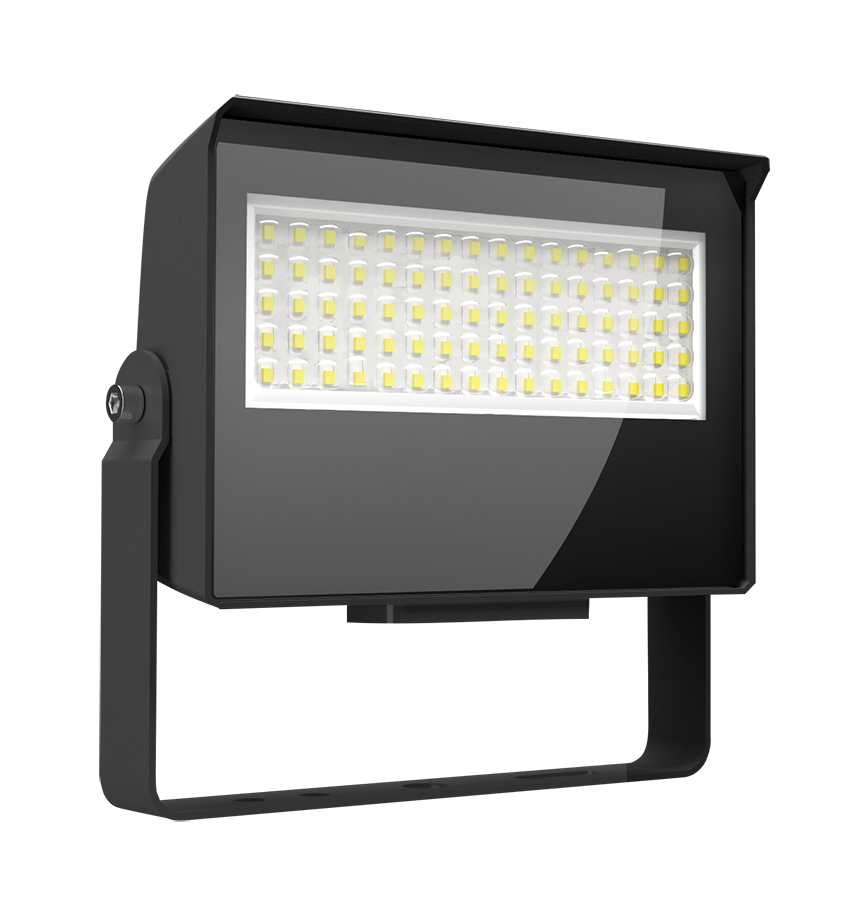 RAB X22-35 X22 5-Way Selectable LED Flood Light – 20W/25W/30W/35W Selectable – 3000K/4000K/5000K Selectable – 2832-5286 Lumens – 120-277V – 7H x 6V Distribution – Knuckle and Yoke Mount Included – Bronze Finish