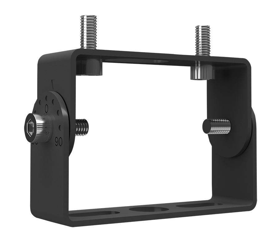RAB X22-60 X22 5-Way Selectable LED Flood Light – 30W/40W/50W/60W Selectable – 3000K/4000K/5000K Selectable – 4405-9353 Lumens – 120-277V – 7H x 6V Distribution – Knuckle and Trunnion Mount Included – Bronze Finish