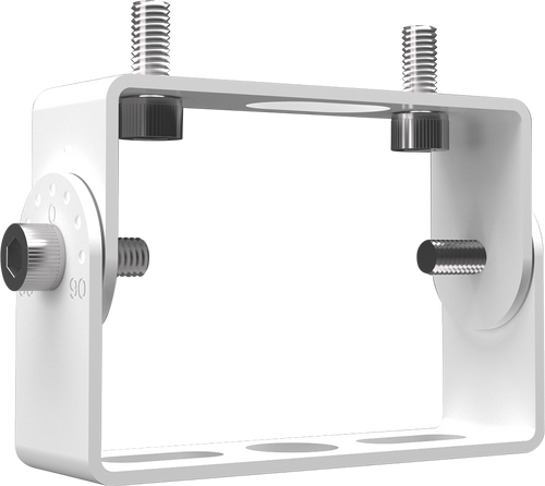 RAB X22-80W X22 5-Way Selectable LED Flood Light – 50W/60W/70W/80W Selectable – 3000K/4000K/5000K Selectable – 7193-12272 Lumens – 120-277V – 7H x 6V Distribution – Knuckle and Trunnion Mount Included – White Finish