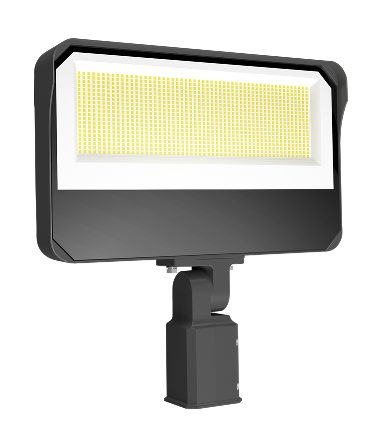 RAB X34-250SF/480 X34 LED Flood Light – 250W – Selectable 3000K/4000K/5000K – 19174-39155 Lumens – 480V – Slipfitter Mount – Bronze Finish
