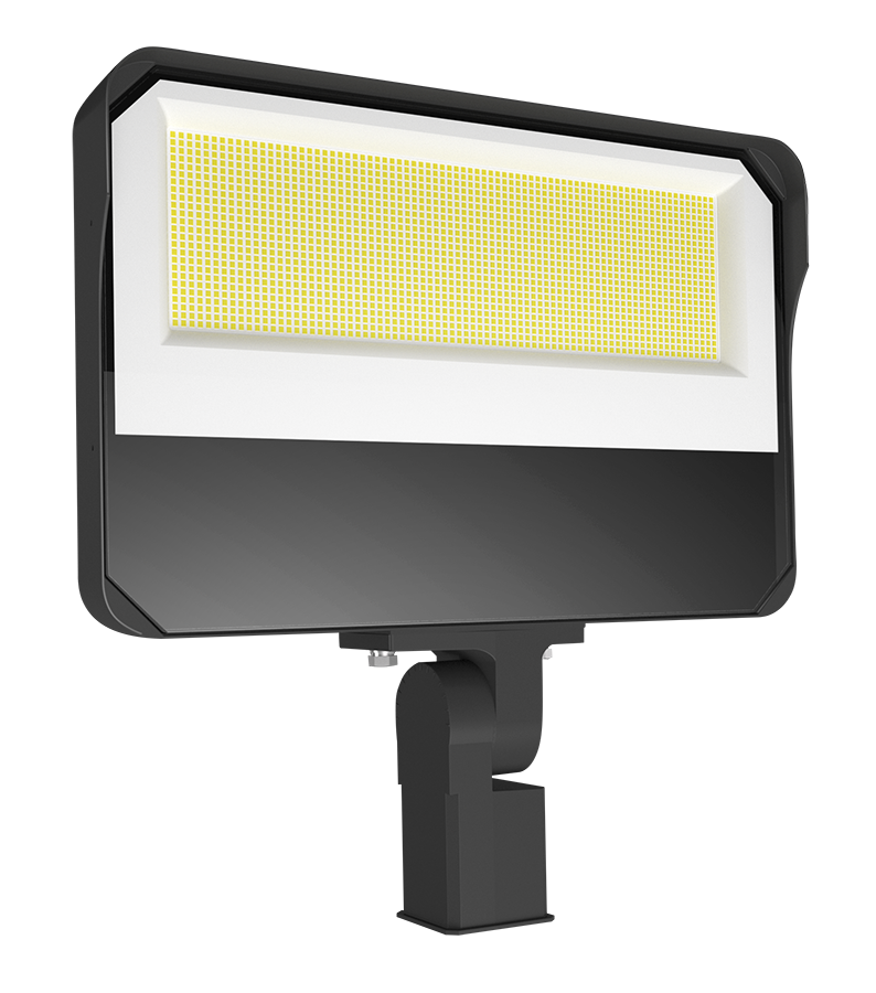 RAB X34-350SF/480 X34 LED Flood Light – 350W – Selectable 3000K/4000K/5000K – 27586-55697 Lumens – 480V – Slipfitter Mount – Bronze Finish