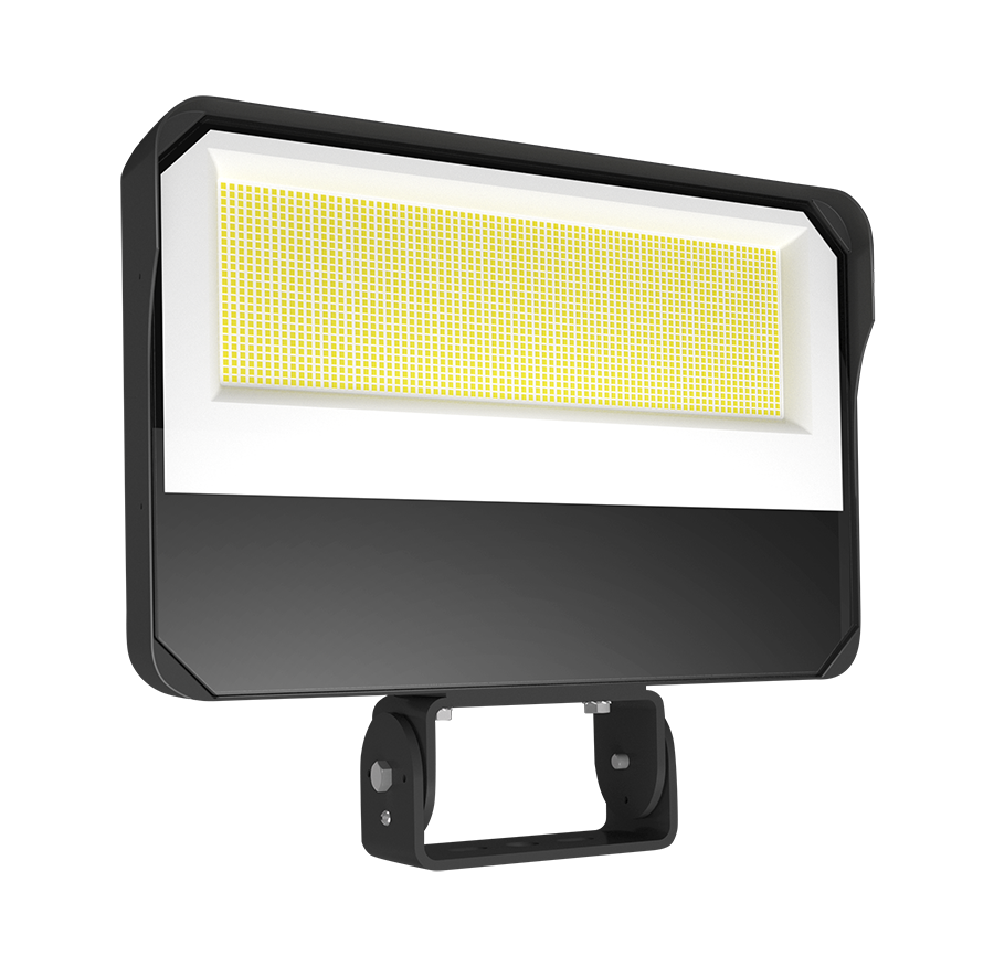 RAB X34-350T/480 X34 LED Flood Light – 350W – Selectable 3000K/4000K/5000K – 27586-55697 Lumens – 480V – Trunnion Mount – Bronze Finish