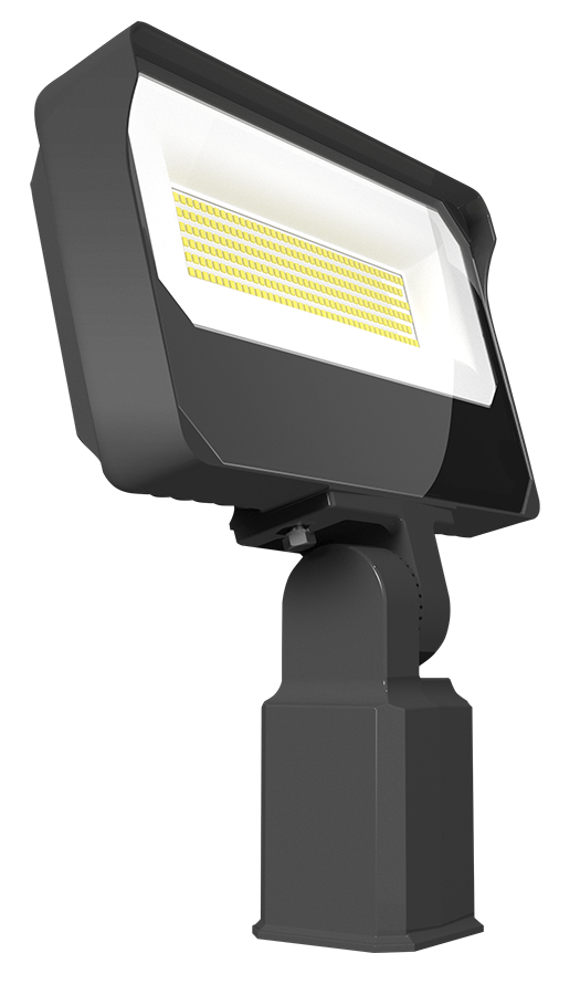 RAB X34L X34L LED Flood Light – Selectable 70W/80W/90W – Selectable 3000K/4000K/5000K – 10313-14040 Lumens – 120-277V – Slipfitter Mount – Bronze Finish