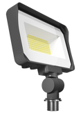 RAB X34S X34S LED Flood Light – Selectable 20W/25W/35W – Selectable 3000K/4000K/5000K – 2685-4677 Lumens – 120-277V – Knuckle Mount – Bronze Finish