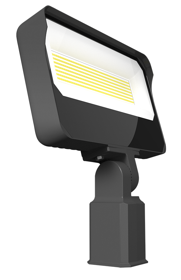 RAB X34XL X34 High Output Field-Adjustable LED Flood Light – 95W/110W/130W Selectable – 3000K/4000K/5000K Selectable – 14615-20065 Lumens – 120-277V – 0-10V Dimming – Slipfitter Mount – Bronze Finish