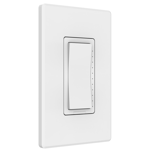 RAB XDIM Universal Dimmer – 300W LED/CFL – 500W Incandescent/Halogen/ELV – 400VA MLV – 120V – White Finish